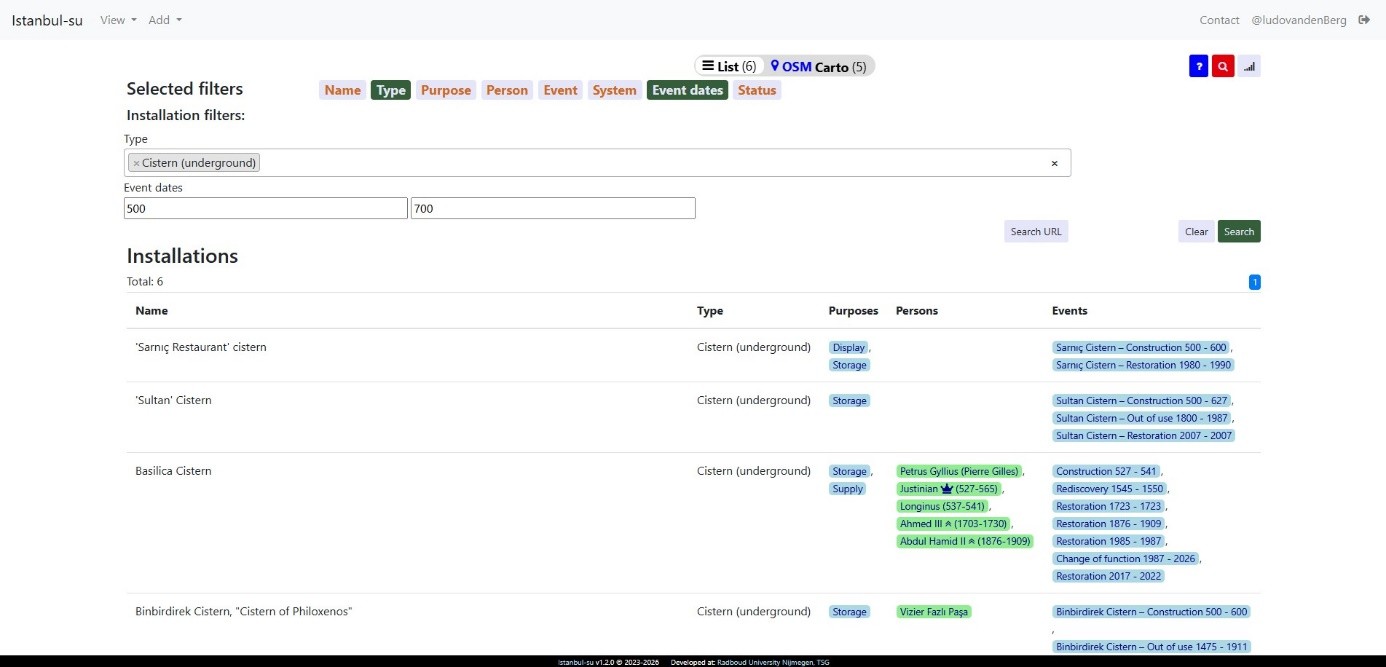 Navigation help image 16: search